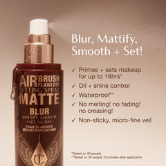 AIRBRUSH FLAWLESS PERFECT, MATTIFY & SET KIT - FACE KIT