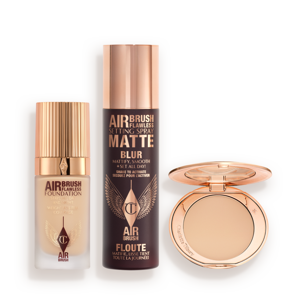 AIRBRUSH FLAWLESS PERFECT, BLUR & SET KIT - FACE KIT