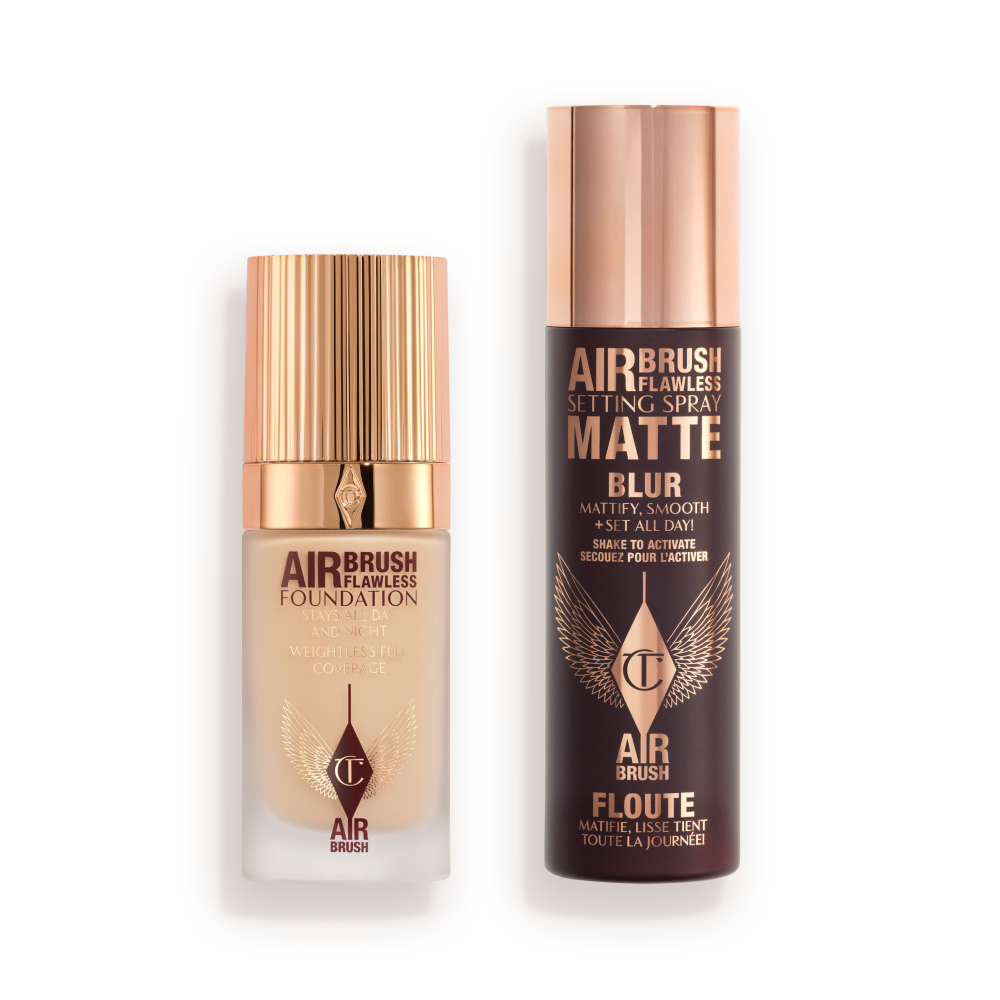 AIRBRUSH FLAWLESS PERFECT, MATTIFY & SET KIT - FACE KIT
