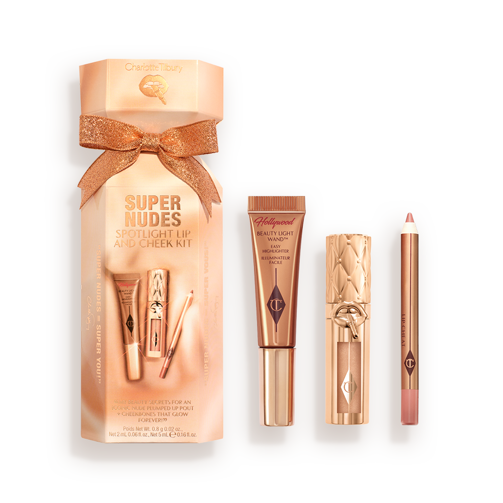 SUPER NUDES SPOTLIGHT LIP AND CHEEK KIT - LIP & CHEEK CRACKER